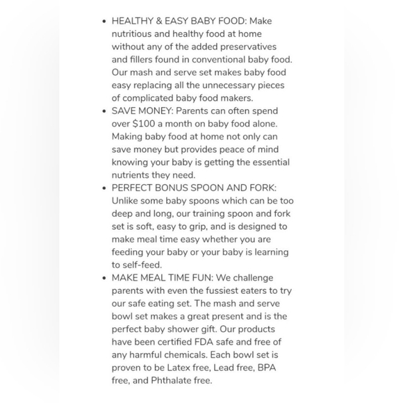 Baby Orange Green Mash & Serve Bowl Training Fork Spoon 5 Piece Feeding Set NEW - Picture 8 of 12